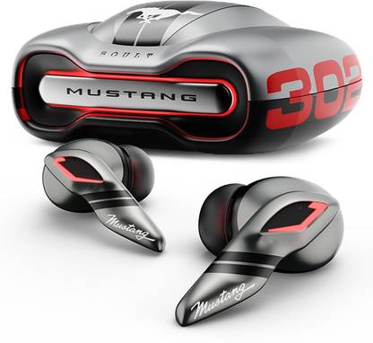 Boult Mustang Torq with 50 Hrs Battery, App Support, 4 Mic ENC, Breathable LEDs, 5.4v Bluetooth