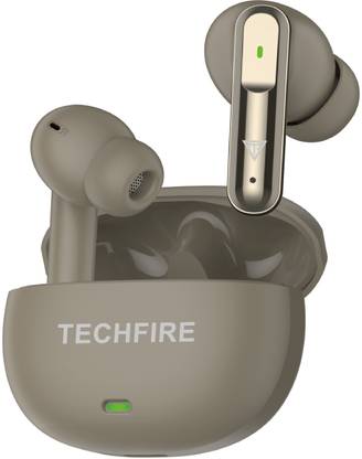 TECHFIRE Bullets 261 TWS Earbuds with 100 HRS Playtime,(50ms Low Latency), Bluetooth v5.3 Bluetooth