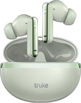 truke Buds Q1 Lite with Quad-Mic ENC, 48H Playtime, Royal Design Case, Deep Bass, 5.4V Bluetooth