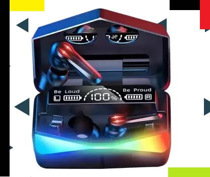 Bymaya G287_M28 PLUS 6HRS PLAYBACK HEADSET BLACK (PACK OF 1) Bluetooth Gaming