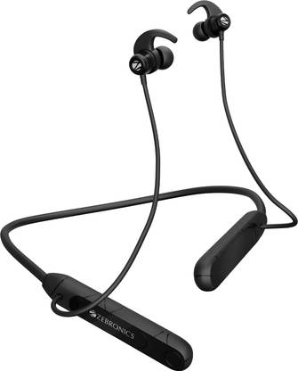 ZEBRONICS Raga F2 Neckband with 22H Playback, Magsnap (Magnetic Play|Pause),Rapid Charging Bluetooth