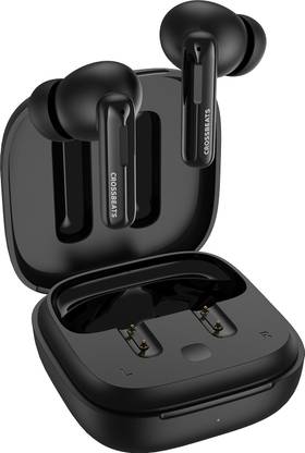 CrossBeats Revolt Hybrid ANC earbuds, 48hrs playtime, Ti-alloy drivers Bluetooth