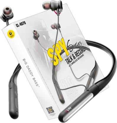 delphine UBON SPY Series CL-4070 neckband (Talk and Record) 30 Hours Playtime Bluetooth