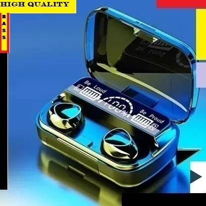 Bashaam E39 M10 ULTRA 6HRS PLAYBACK HEADSET BLACK (PACK OF 1) Bluetooth without Mic