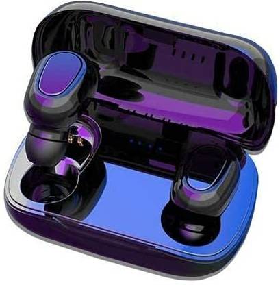 Ashish General Stores L21 Tws Earbuds Ultra Dual Sound (Black) Bluetooth