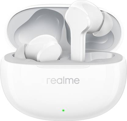 realme Buds T110 (RMA2306) with AI ENC for calls, 38 hours of Playback and Deep Bass Bluetooth