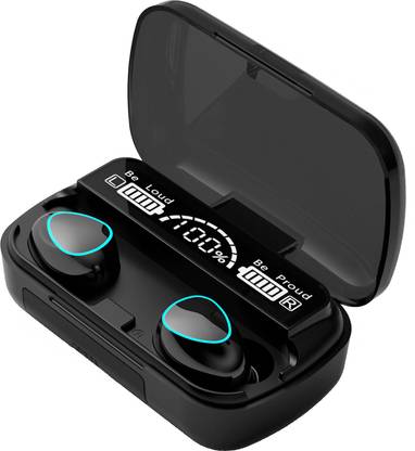 Moojlo M10 TWS Bluetooth Earbuds 001 Digital Indicator Tuch Buds For Boys/Girls Bluetooth Gaming