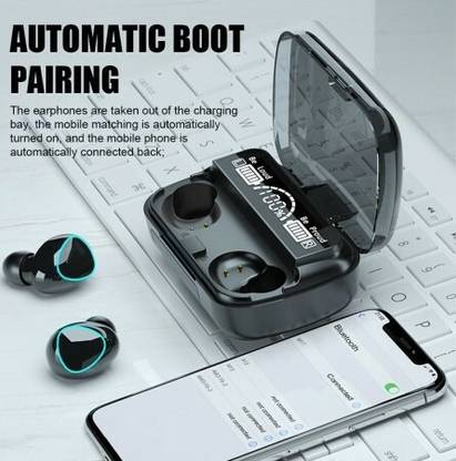 ativeer Exclusive edition TWS M10 Wireless Bluetooth 5.1 Earphones HIFI Stereo A5 Bluetooth