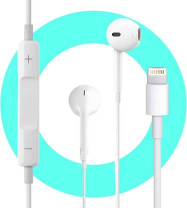 Bxeno Earphones with Lightning Connector For iPhone X/iPhone XR/iPhone XSMax[27] Wired
