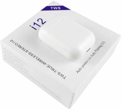 GAGANDEEP TWS i12 Bluetooth Wireless Earphone Touch Sensor hesadset G17 Bluetooth