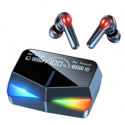 ZETATECH Earbuds TWS M28 Wireless 140H Playtime ANC Gaming Earbuds with Low Latency Z15 Bluetooth