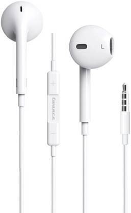 twance wired earphone with Aux connector, with microphone and 1.25 Meter length Wired