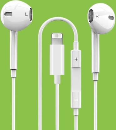 Tigerify Lightning Earphone Headset For iPod, iPad Mini/Air/Pro & iPhone 14/13/12/11/XR/X Wired