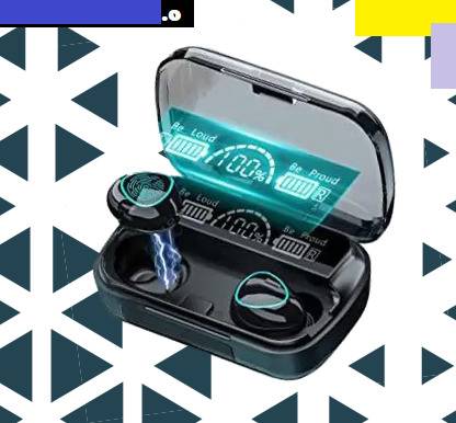 Bymaya VT1819_M10 MAX 4HRS PLAYBACK BLACK EARBUDS (PACK OF 1) Bluetooth Gaming