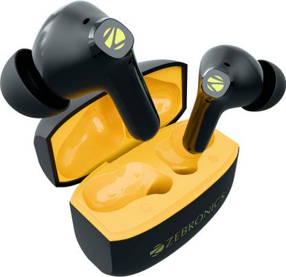 ZEBRONICS Pods 141 (Zeb zi 11), Upto 35H Backup, Dual EQ Mode, Quad Mic ENC, BT v5.3 Bluetooth without Mic