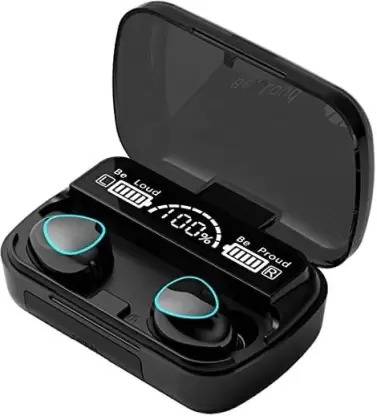 Rangwell M10 Bluetooth Headset (Black, True Wireless) Bluetooth