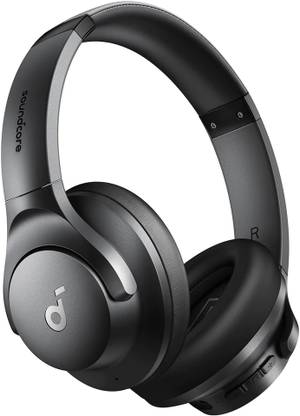 soundcore by Anker Q20i OverEar headphones Hybrid ANC, HiRes Audio,60 Hrs battery,Dual connection Bluetooth