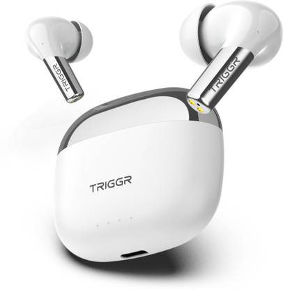 TRIGGR Opus with Latest BT v6.0, Dual Pairing, Chrome Lid, Rubber Finish, 40Hr Playtime Bluetooth