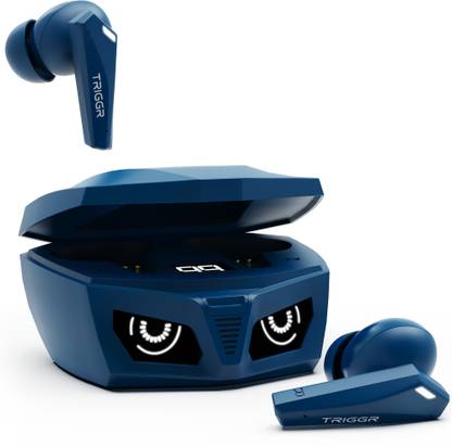 TRIGGR Kraken X1 with Battery Display, 40ms Latency, Quad Mic ENC, 40 Hr, v5.3 Bluetooth