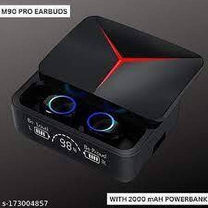 VRC M90 Pro Gaming Earbuds with Stereo Sound with battery backup 10hrs Bluetooth Gaming