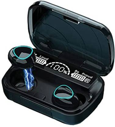 blue seed TWS M10 Bluetooth Truly Wireless in Ear Earbuds with Mic in-Built Gaming Mode Bluetooth