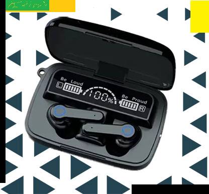 Bydye W297_M10 PRO 6HRS PLAYBACK HEADSET BLACK (PACK OF 1) Bluetooth Gaming