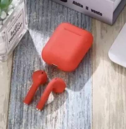 thejunni Tws i12 Red Earbuds Bluetooth headset True Wireless Bluetooth headset Bluetooth