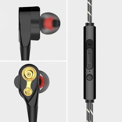 Elevea ( 5 years Warranty ) D58 4D Storeo Sound Eaphone Wired