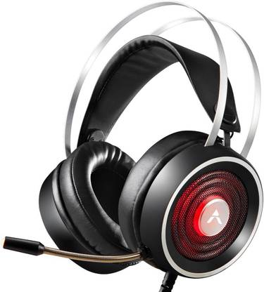 ADCOM Striker USB Wired with 50mm Drivers, Omni-Directional Mic, Comfortable Design Wired