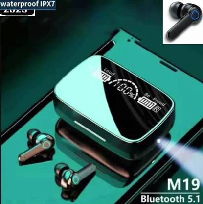 Mid Light M19 Wireless Earbuds Bluetooth headset ADVANCE ASAP Charge with Power Bank D309 Bluetooth
