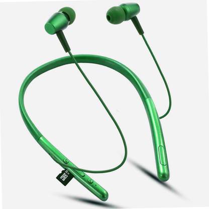 Qeikim Bt in-Ear Neckband 48Hrs Playtime,Fast Charge,10 Mm Drivers, Pro Game Mode Bluetooth