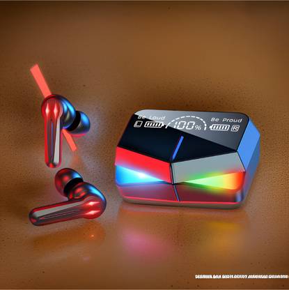 YAROH 25_M28 Truly Wireless Earbuds: Low Latency, HD Calls, 40H Playtime Bluetooth