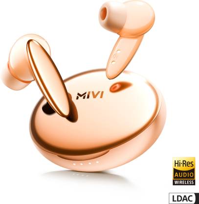Mivi Superpods Opera, 60Hrs PT, Spatial Audio, Hi-Res & LDAC, 3D HD Audio, Fast Chg. Bluetooth