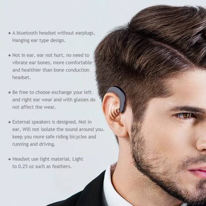 HIF_462T_TWS Bone Conduction Wireless Earbuds Bluetooth Headset Bluetooth Headset