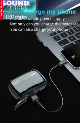 Jocoto AR674 M10_ PRO Earbuds Upto 48 HoursBluetooth 5.225Wireless Earbuds (PACK OF 1) Bluetooth