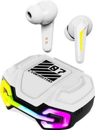 Nu Republic Cyberstud X7 TWS Earbud with 70hr Playtime, ANC + ENC Quad Mics & XBass® Bluetooth