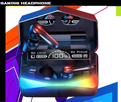 Bymaya G1025_M28 MAX 6HRS PLAYBACK HEADSET BLACK (PACK OF 1) Bluetooth without Mic