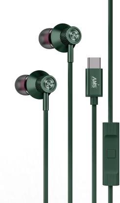 AAMS 10mm Bass Drivers, Inline Controls, IPX5 Water Resistant Wired