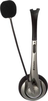 Verbatim Multimedia Headset with Boom Mic USB Wired Gaming