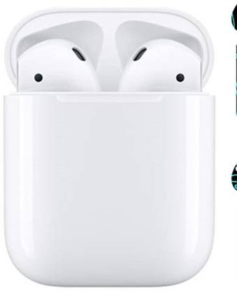 AJ HUB Small And Light Weight Wireless Bluetooth 5.0Stereo White Headset i12 With Cable Bluetooth