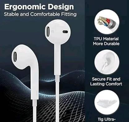 gopvan High quality earphone 3.5 mm
Cable Length: 120 cm Wired
