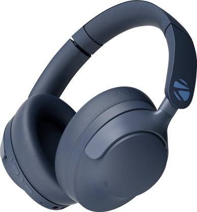 ZEBRONICS SILENCIO 111 (Duke 3), Hybrid ANC 50dB, 55H*Backup,40mm Titanium Drivers,BT v5.4 Bluetooth