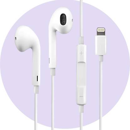 Bxeno Earphones with Lightning Connector For A.P.P.L.E iPhone 13/13 Mini/13Pro[53B] Wired