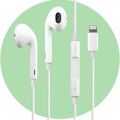 Bxeno Earphones with Lightning Connector For 13/13 Mini/13Pro[71B] Wired
