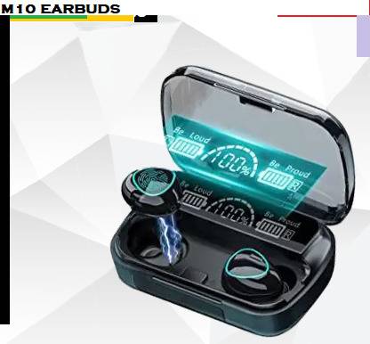 Bydye W1699_M10 ULTRA 6HRS PLAYBACK HEADSET BLACK (PACK OF 1) Bluetooth Gaming