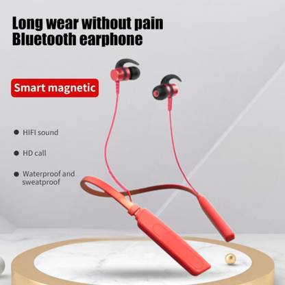WeRock Neckband With Fast Charging Technology, Wireless Neckband be9 Bluetooth