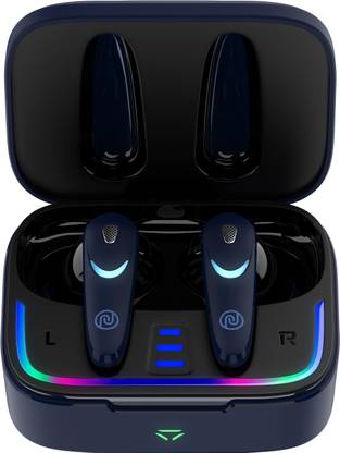 Noise Combat X, Spatial Audio, 60 Hours of Playtime, Low Latency (40ms) & ENC Quad Mic Bluetooth