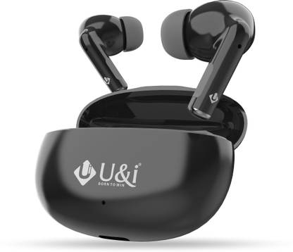U&i Nitro Series 40 Hours Music Time True Wireless Earbuds with Quad Mic ENC Bluetooth