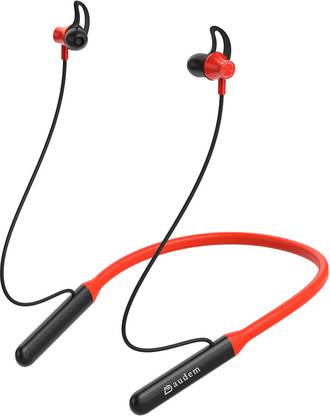 Audem BassTune 215 InEar Wireless BT Neckband, 16Hrs Playtime, Dual connectivity Bluetooth