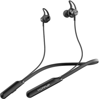 HOPPUP ShockerZ 141 with 50H PlayTime, Type-C Fast Charging, ENC & Made in India Bluetooth